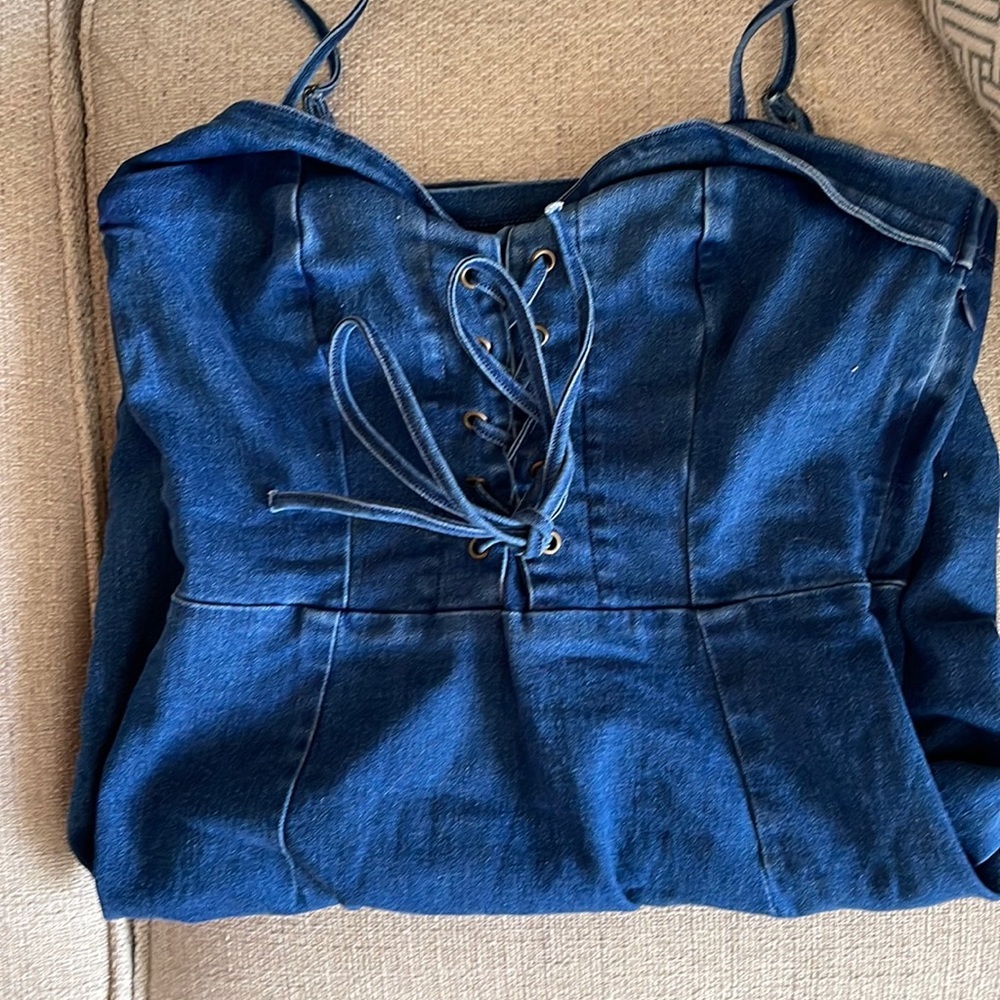 Haute Minden Jean Junior Dress